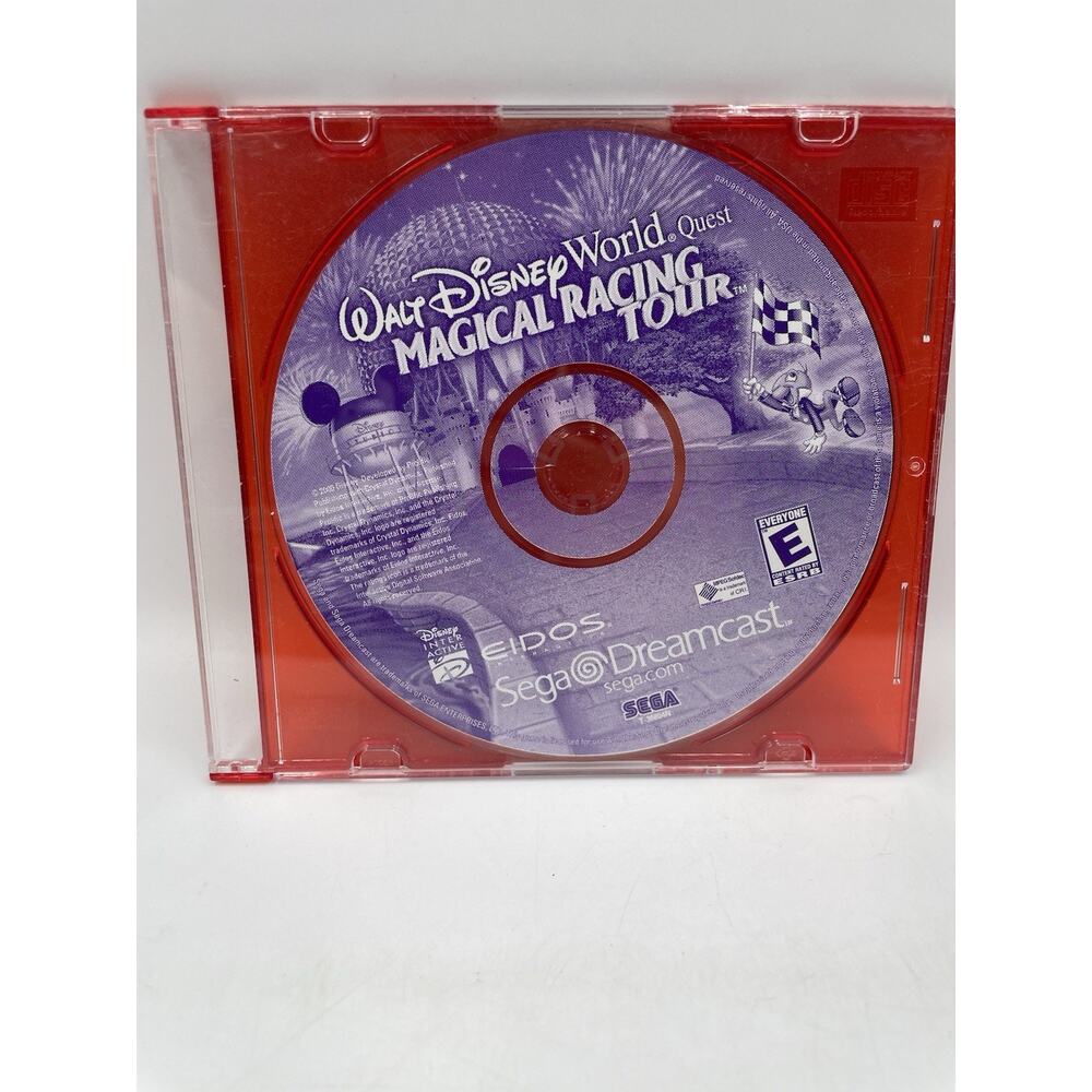 Walt Disney World Quest: Magical Racing Tour Playstation Disc Only- Tested!